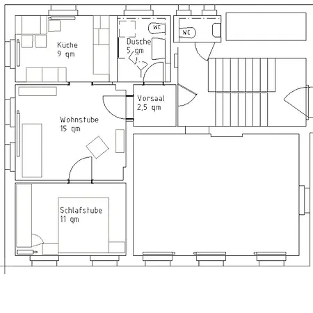 Ruhe-insel Musikwinkel Appartement *